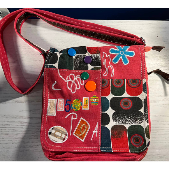 Pre-owned Avant Garde Y2k Shoulder Bag Messenger Grunge Art Avantgarde
